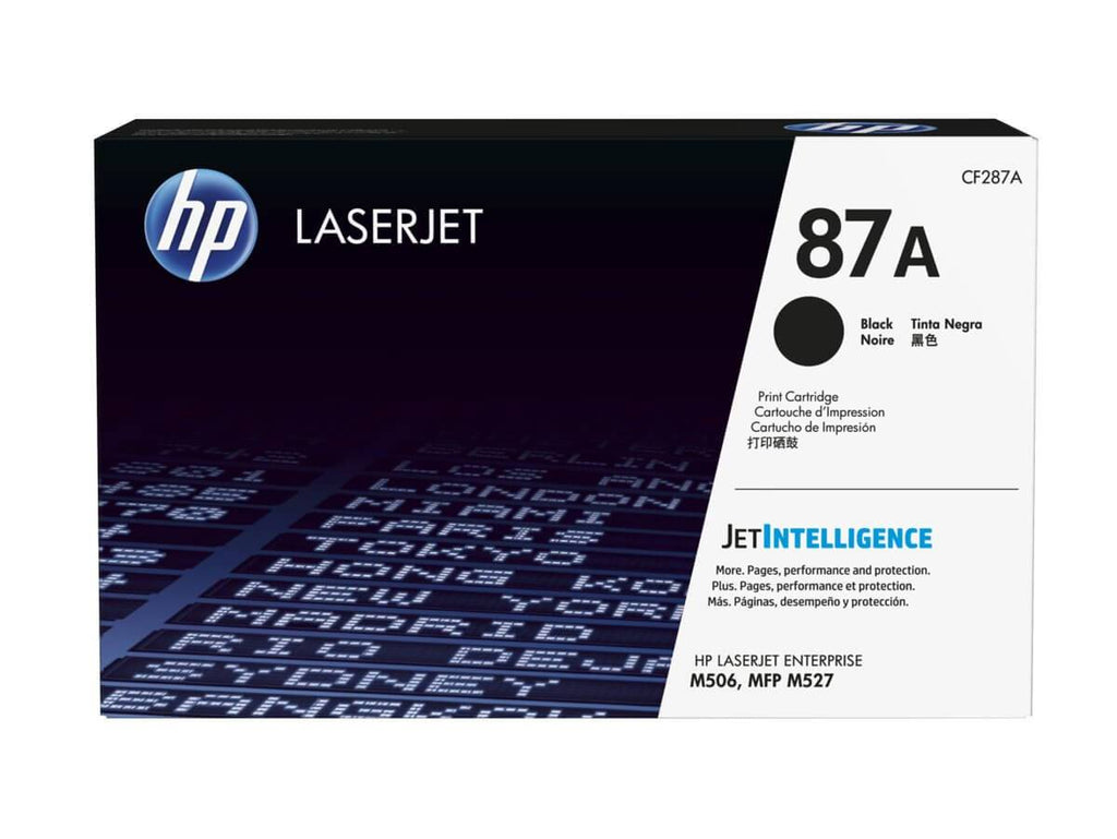 Cartucho de Tóner HP 87A Negro LaserJet Original CF287A